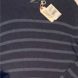 Grayers Striped Sweater - Navy Stripe